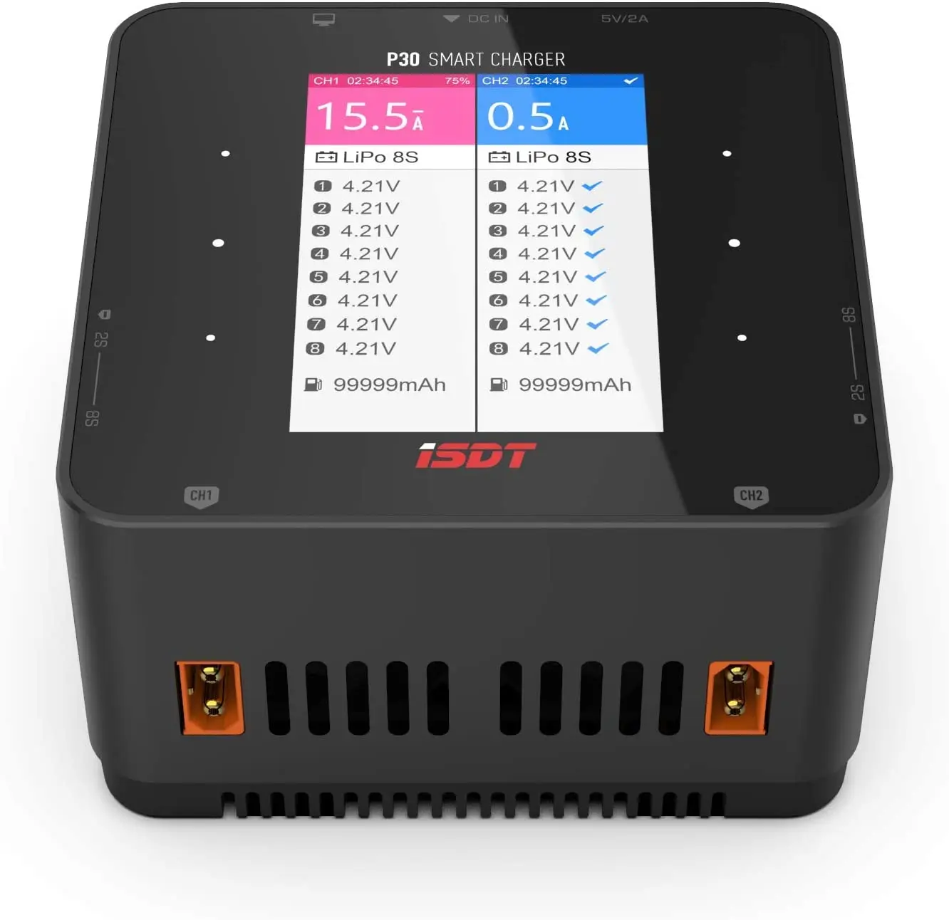 ISDT P30 Dual Channel Smart Ba - Drone Racing Charger recension och pris