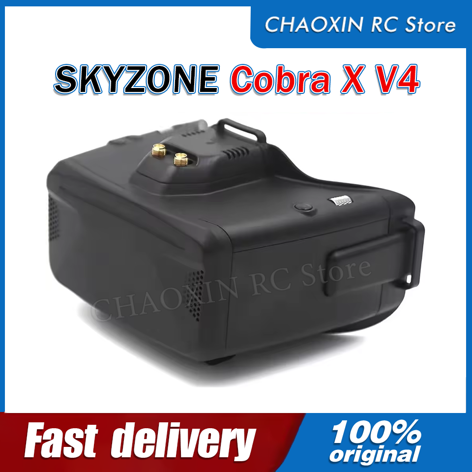 SKYZONE Cobra X V4 FPV Goggles - Drone Racing Receiver recension och pris